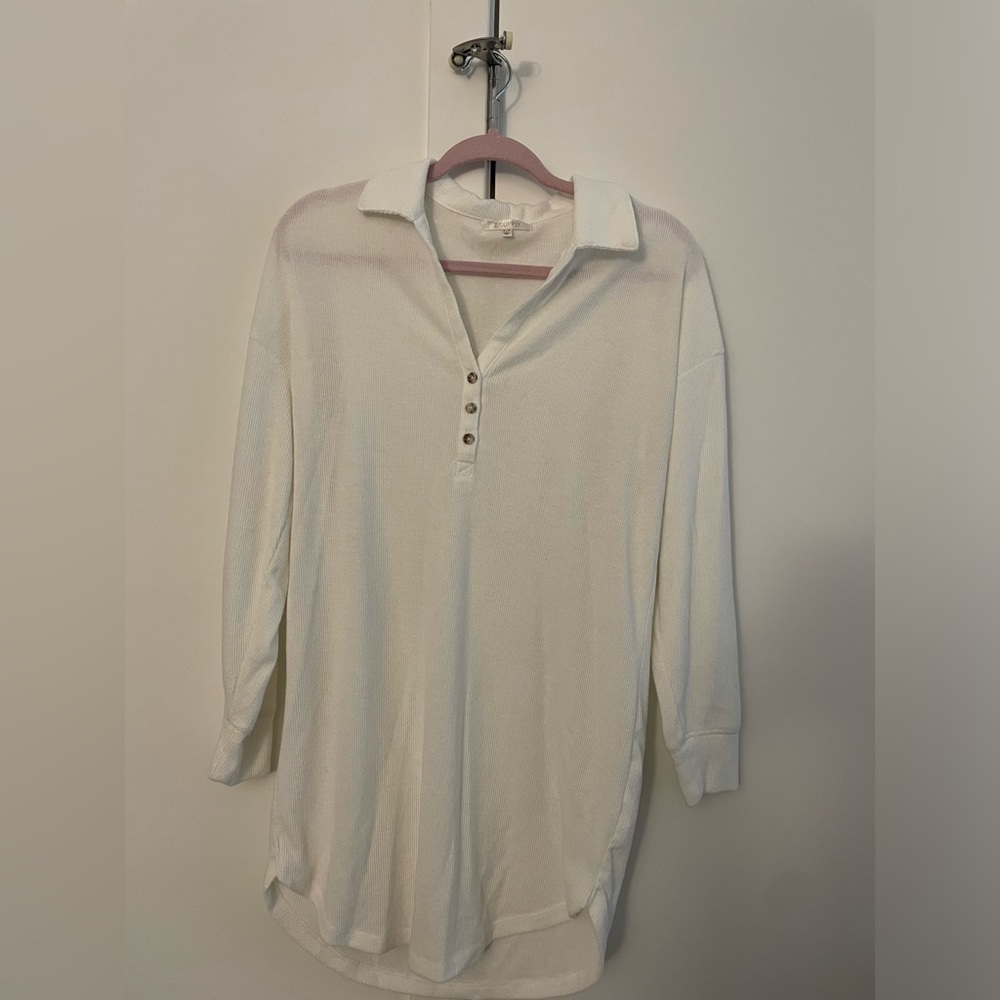 White Cotton Coverup